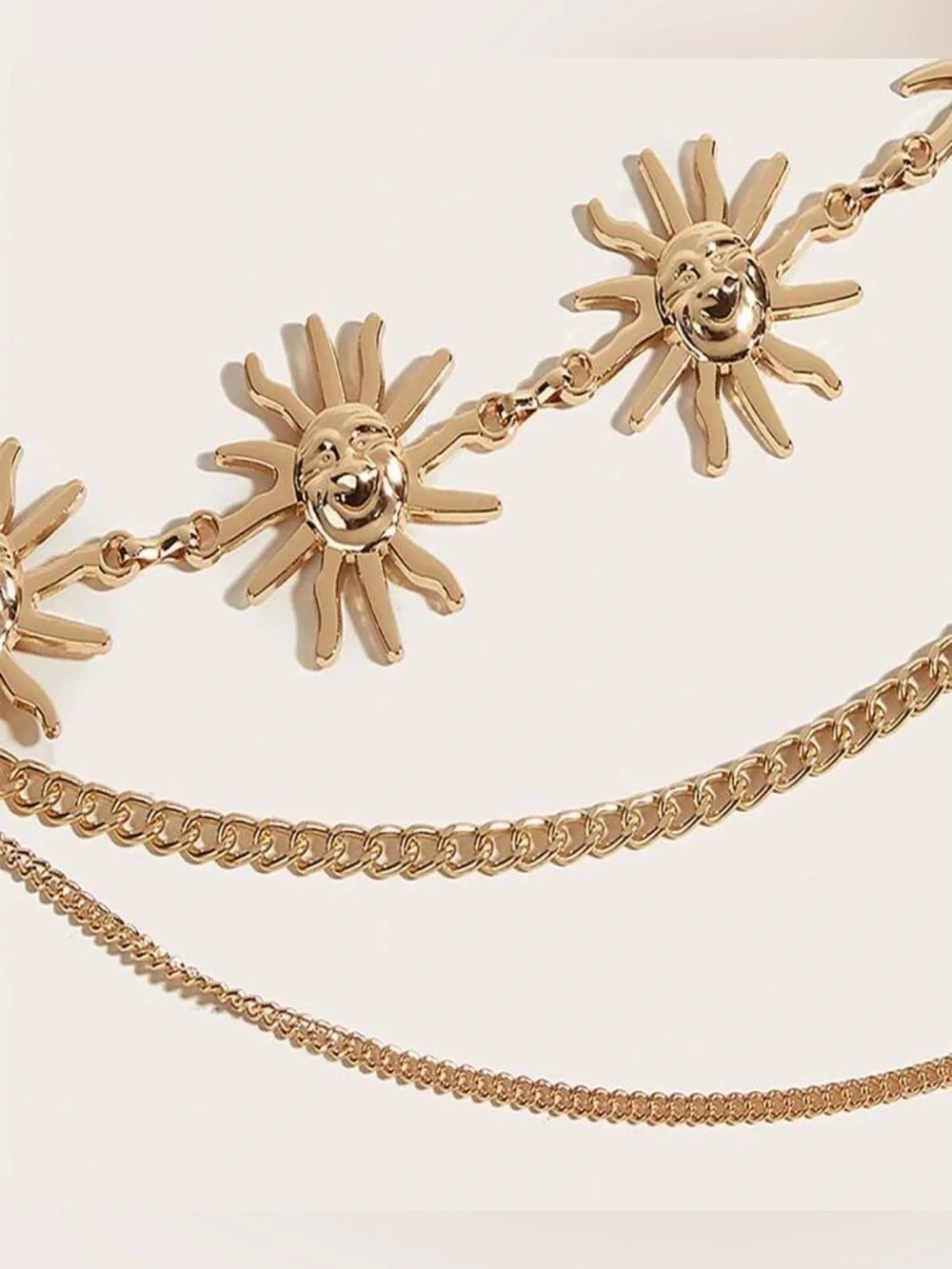 Anthropologie gold tone